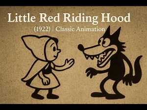 Little Red Riding Hood (1922) - Early Animation Classic by Laugh-O-Gram Studio 🐺🧺