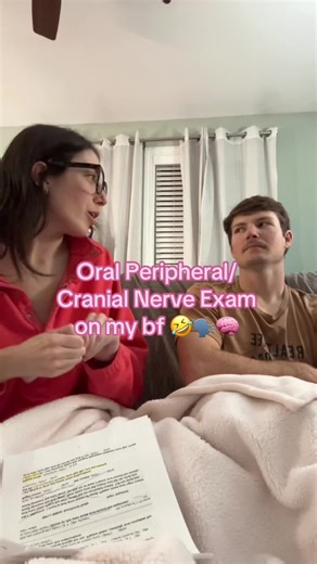 Some bits🤣 the best client #cranialnerveexam #oralperipheralexam #slpsoftiktok #slpgradstudent