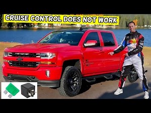 CHEVROLET SILVERADO WHY CRUISE CONTROL DOES NOT WORK 2014 2015 2016 2017 2018 2019