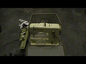 Nähmaschine Bernina 730 Record (Baujahr 1964) - Fossil aus der Urzeit - sewing machine Bernina 730