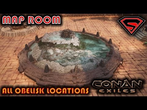 CONAN EXILES MAP ROOM GUIDE & ALL OBELISK LOCATIONS