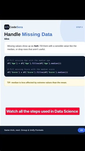 7 Pandas Tricks That Fix ANY Messy Dataset #coding #dsa #panda #python