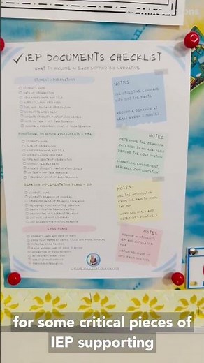 Free IEP Documents Checklist & Student Observation Summary Tool for Special Education Teachers SPED