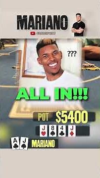 An All-In Out of Nowhere 😮