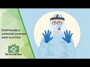 Disposable aprons gowns and gloves