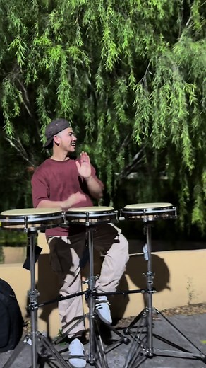 Pearl Triple Travel Congas - Solo Percussion Performance