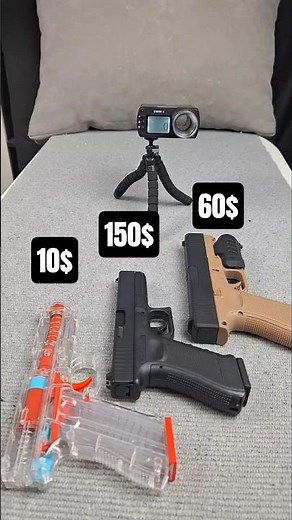 Glock Showdown: Foam Dart vs Airsoft BB vs Gel Blaster