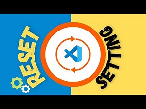 How to reset vs code to default settings (reset all settings) for mac