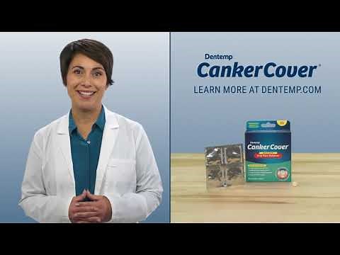 Treat Canker Sores with Canker Cover Oral Pain Reliever
