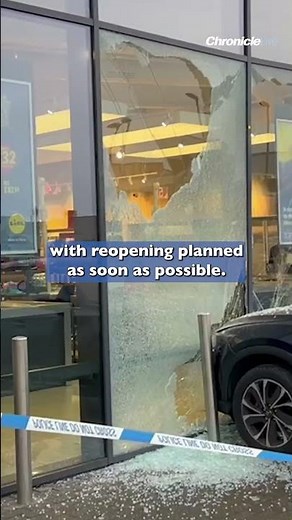 Lidl evacuated after car crashes into North East store sparking huge emergency response