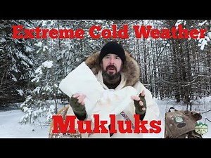Extreme Cold Weather Mukluks. Military Surplus Perfect for Snowshoeing!