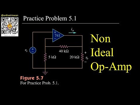 Practice Problem 5.1 Fundamental of Electric Circuits (Sadiku) 5th Ed Op-amp (Operational Amplifier)