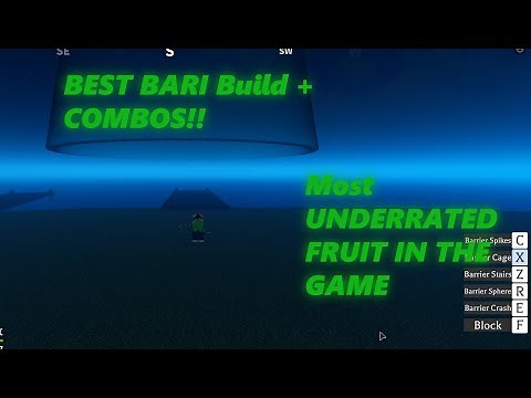 [Grand Piece Online] BEST Bari Bari Build + Combos!! | Most UNDERRATED FRUIT IN THE GAME
