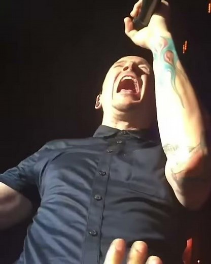 One More Light - Linkin Park Live : Chester with fan