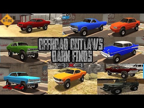 Finding all barn finds in OFFROAD OUTLAWS