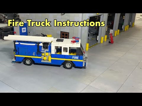 Lego Fire Engine instructions