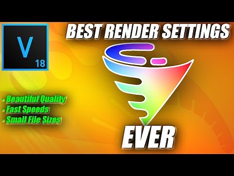 The BEST Render Settings for VEGAS Pro // Beautiful, Quick, Small Files // Render Using Voukoder