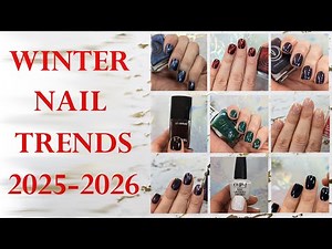 TOP 7 WINTER NAIL TRENDS | Swatches on the Natural Nails | Perfect Nails at Home