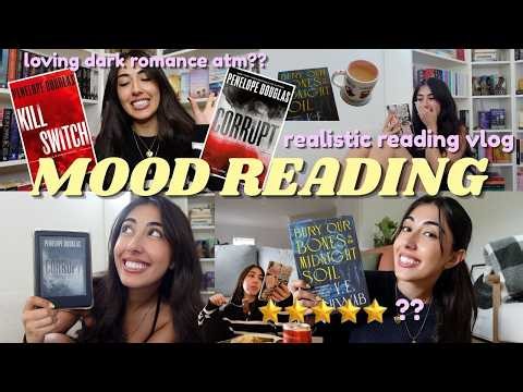mood reading vlog📖❤️‍🔥 enjoying books I didnt think I would 🤔🤭 *spoiler free*