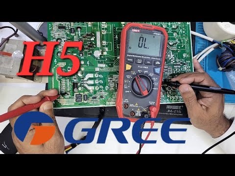 Gree DC Inverter AC H5 Error Code Solution | IPM Protection Repair & Troubleshooting Guide