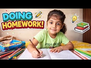 Mom helped me with homework!