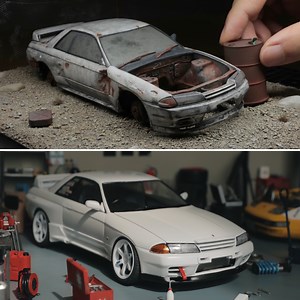 21K views · 294 reactions | Before and after the restoration of the Nissan R32 GTR. #nissan #nissangtr #nissanskyline #gtr #r32 #nismo #jdm #jdmnation #jdmcars #124cars #plamo #plamodel #plasticmodel #craft #124scale #miniatures #r32gtr #drift #gtr32 | Jun's Mini Garage | Facebook