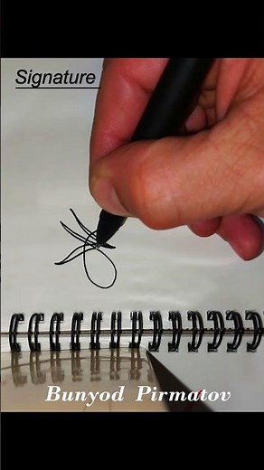 Amazing Letter Signature Quick & Easy Tutorial #shorts