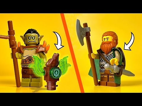 250 COOL and EASY Ideas LEGO minifigures..