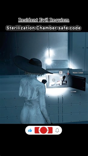 Sterilization chamber safe code | Resident Evil Requiem #residentevil9 #re9 #shorts