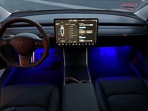 Installing your TESLA Model 3 Colored LED Interior Lighting Upgrade Kit