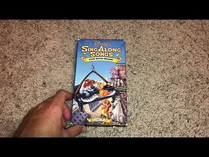 Disney’s Sing Along Songs Fun With Music VHS Review (Redo)