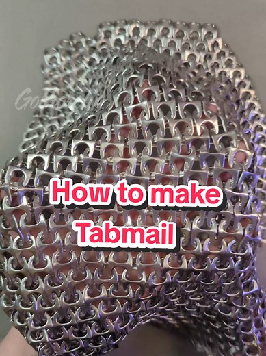 How to Make Soda Tab Chainmail & Protect Your Skin