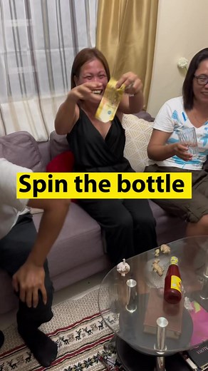 Spin the bottle is a party game typically played by young people. The game involves sitting in a circle and placing a bottle (usually a glass bottle) in the center. One player spins the bottle, and whoever the bottle points to when it stops spinning must perform a designated action, such as kissing the person the bottle landed on. The rules of the game can vary depending on the group playing. For example, some groups may require the person spinning the bottle to kiss the person it lands on, whil
