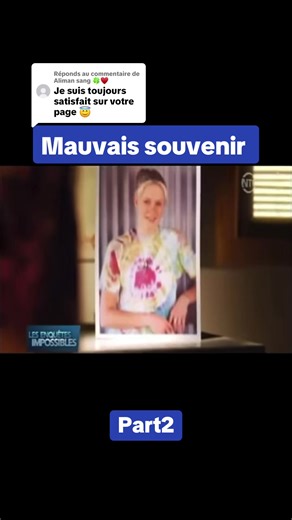 Réponse à @Aliman sang 🍀♥️ Mauvais souvenir. Part2 #crime #investigation #tiktokafrique🇹🇬🇨🇩🇨🇮🇧🇯🇬🇦🇨🇲🇬🇦 #debloquemesvue🥲🙏🏽 #f