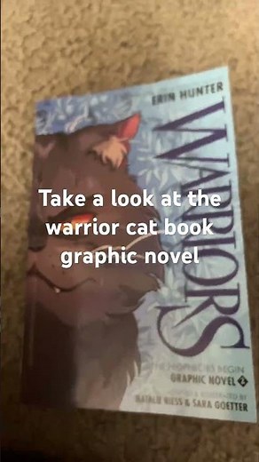 Take a look at the warrior cat book graphic novel ￼