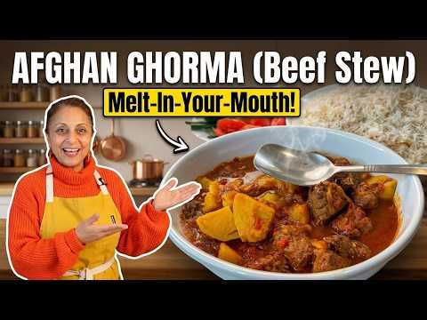 Authentic Afghan Ghorma Recipe – The Beef Stew Everyone Needs to Try - Korma Recipe
