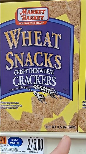 This Market Basket ‘Knockoff’ Just HUMILIATED Wheat Thins (Generic Brand Wins?!) #marketbasket