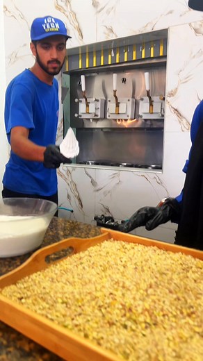 Nuts About Flavor? 🥜🍦 Dive into our rich & creamy Nuts Cream Cone — the ultimate crunch in every bite! Only at Ice Tech. #IceTech #IceCreamGoals | Ice Tech