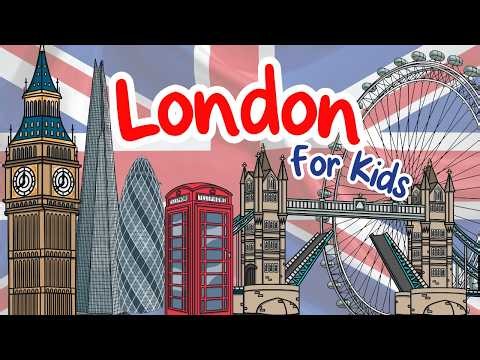 Let’s Tour LONDON! 💂🏼‍♀️ Fun London Guide for Kids! 🇬🇧