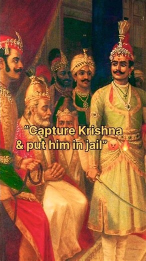 Krishna’s Embassy to Duryodhan #painting #shorts #art #mythology #krishna #arthistory #indianart