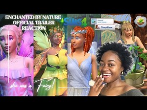 Care for Houseplants🪴& NO More Fairies Mods in the Sims 4✨ | NEW Enchanted by Nature Reveal Trailer