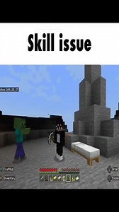 161K views · 1.8K reactions | Skill issue or bug in Minecraft? #minecraft #gaming #Memes | Minecraft Daily Videos | Facebook