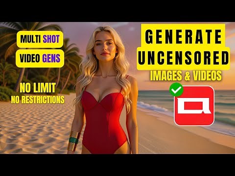 Generate Uncensored AI Images & Videos ( No Restrictions, No Limit )