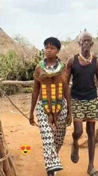 Grandpa Got Married 😂#villagelife #marriage #viralvideo #love #tradition #shorts #hadzatribe