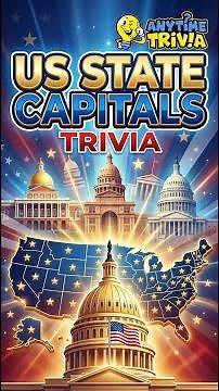 US State Capitals Trivia #Shorts