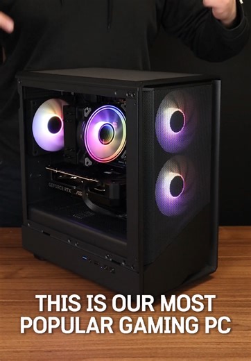 Popular Gaming PC: Ryzen 5 5600X & RTX 5060