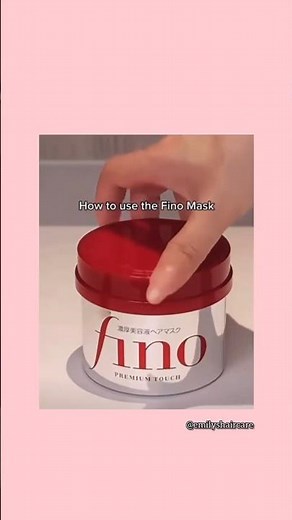 How to Use Fino Hair Mask for Shiny & Healthy Hair 💗 #haircare #fyp #explore #healthyhair