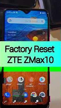 Consumer Cellular ZTE ZMax10 Factory Reset Hard Reset - The Easy Way