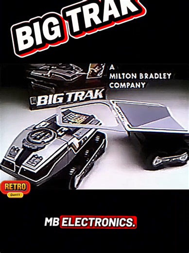 1979 Big Trak by Milton Bradley😀 #big track toy 1970s #retro toy commercials #retro Milton Bradley commercial #Generation X #nostalgia