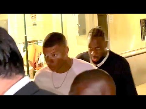 French Soccer Stud Kylian Mbappe And His Entourage Party With A Slew Of Mystery Women